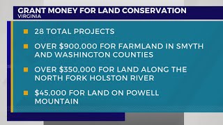 Local Virginia counties receive land conservation grants [upl. by Autumn271]