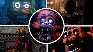 Five Nights at Freddys Plus  ALL RARE Scenes amp Secrets and Easter Eggs Showcase [upl. by Enylekcaj738]