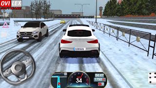 Mercedes Benz GLE Coupe driving through Moscow 🇷🇺  Driving School Sim  Gameplay [upl. by Zingale110]