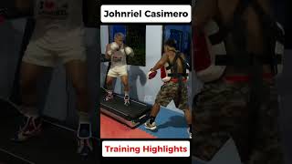 Johnriel Casimero  Training Highlights [upl. by Aillemac750]