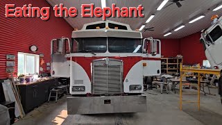 Kenworth Cabover sleeper insulation time [upl. by Yerrot184]