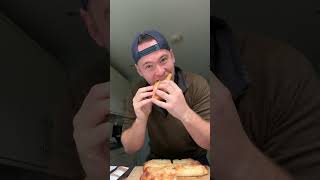 TRYING COSTCO MASSIVE 4 FOXWOOD CHICKEN BAKES 🤣 benbulks tiktok costco chickenbake [upl. by Olracnaig]