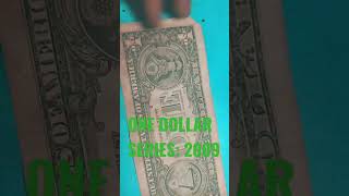 ONE DOLLAR  YEAR 2009 some details  Features   SHORT [upl. by Jacobo]