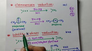 Trick to remember Clemmensen and Wolffkishner reductionsASN CHEMISTRY [upl. by Keegan420]