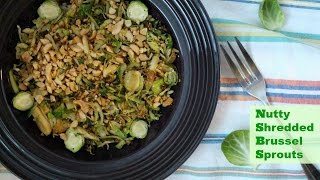 Shredded Brussel Sprouts Recipe [upl. by Myron]