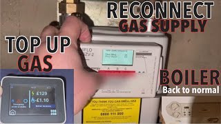 How To Use Emergency Gas Credit amp Reconnect Your Smart Gas Supply Meter [upl. by Mani]