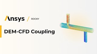 Ansys Rocky DEMCFD Coupling [upl. by Atinauj]