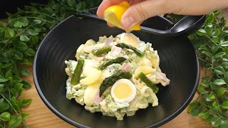 💯 Blitzschnell  einfache Salat Rezept mit Spargel mal anders 💯 [upl. by Bolling]