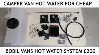 Cheap Hot Water For Camper VansMotorhomes  Bobil Vans Diesel Water Heater System [upl. by Edison]