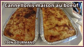 Recette des cannellonis à la viande facile [upl. by Schug]