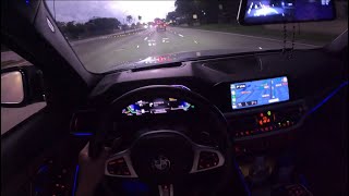 CUTTING UP IN MY BMW M340i  NIGHT POV [upl. by Haliak909]