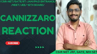 CANNIZZARO REACTION ChemistryCSIRNET GATEIITJAMNEETJEE MAINSJ chemistry Name Reaction [upl. by Rafaelita]