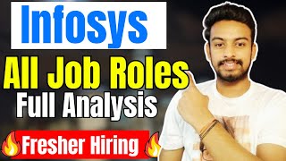 Infosys All Profile Hiring Analysis  Job Roles  How Infosys Hires Fresher  Jobs [upl. by Suzanna388]