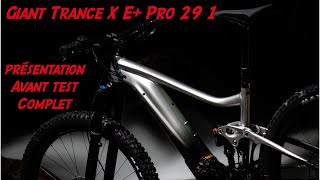 VTT électrique All Mountain Giant X E Pro 29 1 modèle 2021 [upl. by Ande]