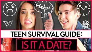 Is it a Date  Teen Survival Guide w The Merrell Twins [upl. by Nylsirk592]