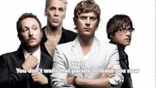 Matchbox Twenty  Parade HQ Lyrics Video [upl. by Annawek422]