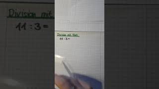 Mathe Skript Klasse 3 Seite 15 Division mit Rest [upl. by Suidualc]