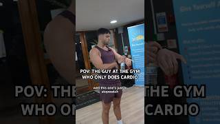 THE CARDIO BUNNY AT THE GYM shorts short viral gym fitness [upl. by Chesney]