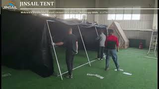 100 waterproof PVC Winter tent [upl. by Haroldson]