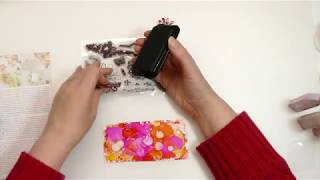 Tutorial  Handmade Flowers using Sospeso Trasparente [upl. by Nnyrb925]