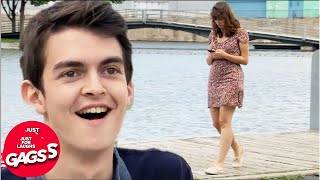 Top 30 Funniest Pranks 2023  Just For Laughs Gags [upl. by Zenia]