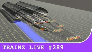 Trainz LIVE EP 289  Building the UK ThirdRail Network [upl. by Wehttan]