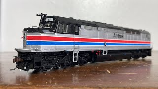 Amtrak SDP40F Athearn Genesis Review [upl. by Trocki]