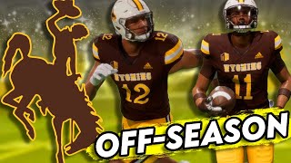 SEASON 1 RECAPOFFSEASON  Wyoming CFB 25 Dynasty Ep9 [upl. by Adnek]