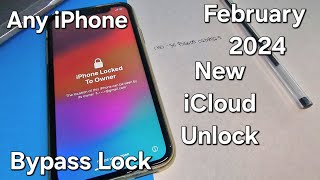 February 2024 New iCloud Unlock iPhone 45678X1112 Any iOS✔️Bypass Activation Lock Success✔️ [upl. by Nallaf]