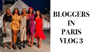 BLOGGERS IN PARIS VLOG 3  MONROE STEELE [upl. by Goldia]