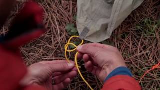 Guyline system amp knots for tents tarps amp hammocks with Andrew Skurka [upl. by Yentrok]