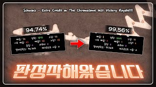 미루고 미루던 판정작  Schwank  Extra Credit on the Chromosome Test VICTORY ROYALE​​​ [upl. by Pearline]