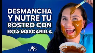 ELIMINA MANCHAS CAFES DEL ROSTRO CON ESTA MASCARILLA [upl. by Akcinahs]