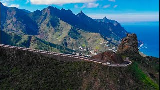 The fantastic road to TAGANANA north eastern Tenerife [upl. by Orelee]