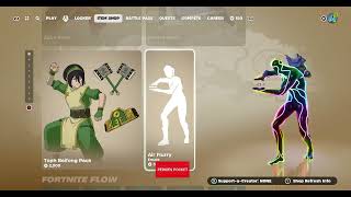 Toph Beifong Female Metal Bender I Fortnite Battle SKIN [upl. by Acsisnarf]