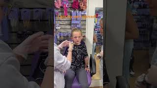 Ear piercing  7 year old girl  Claire’s Accessories  UK [upl. by Eerok]