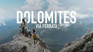 The Best Via Ferratas of the Dolomites [upl. by Mannos459]