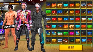 GASTANDO 150000 DIAMANTES EN CAJAS RARAS EN FREE FIRE🔥ABRIENDO 1000 CAJAS E 28 PAQUETES LENDARIOS💎 [upl. by Melly484]