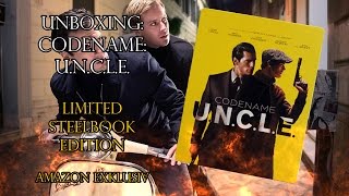 Unboxing  Codename UNCLE  Limited Steelbook Edition  Amazon exklusiv [upl. by Maryly]