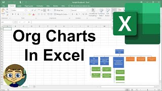 Creating Organization Charts in Excel [upl. by Myles]