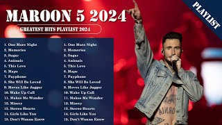 MAROON 5 Playlist  Greatest Hits 2024 Collection Album  Top 20 Hits Playlist Of All Time [upl. by Grover]