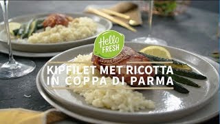 Gevulde kipfilet met coppa di parma [upl. by Dustman214]