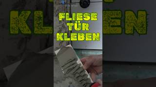 Fliesen wie ein Profi Türlaibung ausrichten und befestigen diy fliesenleger [upl. by Zsolway]