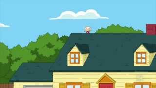 Hilarious example of kids today Stewie roof baby [upl. by Krahling]