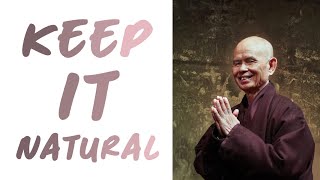 Keep the Naturalness and Aliveness of the Practice 1998 EN subtitled thichnhathanh [upl. by Paynter]