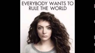 LORDE  Everybody Wants to Rule the World Extended [upl. by Tnerb287]