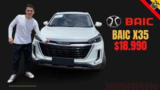 BAIC X35  REVIEW  18 990 ECUADOR 2022 [upl. by Yci]