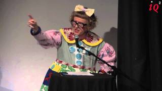 Grayson Perry Religion is a beautiful multimedia poem  IQ2 debates [upl. by Fante]