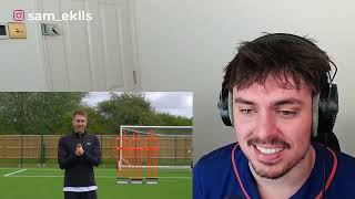 FOOTBALL CHALLENGE vs THE SIDEMEN Reaction [upl. by Andras746]