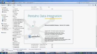 Pentaho Data Integration Tutorial [upl. by Eniamrehc]